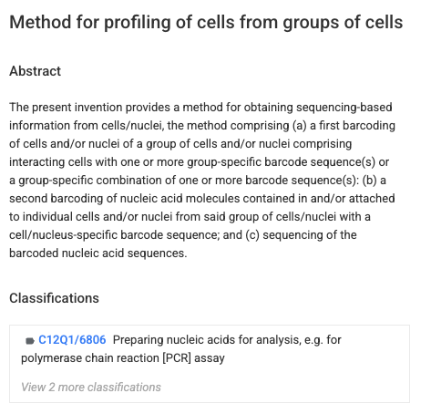 Publication figure for Method for profiling of cells from groups of cells
